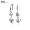 Lindon Copper Alloy Zircon Earrings Drop Earrings For Women Wedding Party Gifts