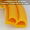 Protection de jante - AIMOONSA - Garde Pneu - 5 pcs - 20 cm - Polyuréthane