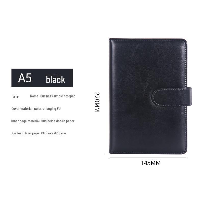 «Набор деловых блокнотов формата А5 и В5 в кожаной обложке с логотипом и пряжкой, подарочная коробка включена».