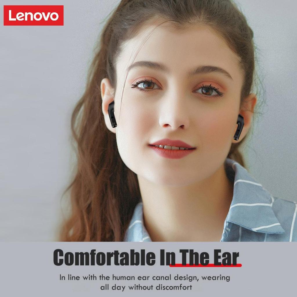 Lenovo LP80 Bluetooth наушники TWS Беспроводные наушники с сенсорным управлением Шумоподавление HD Стереогарнитуры Игровые наушники с микрофоном