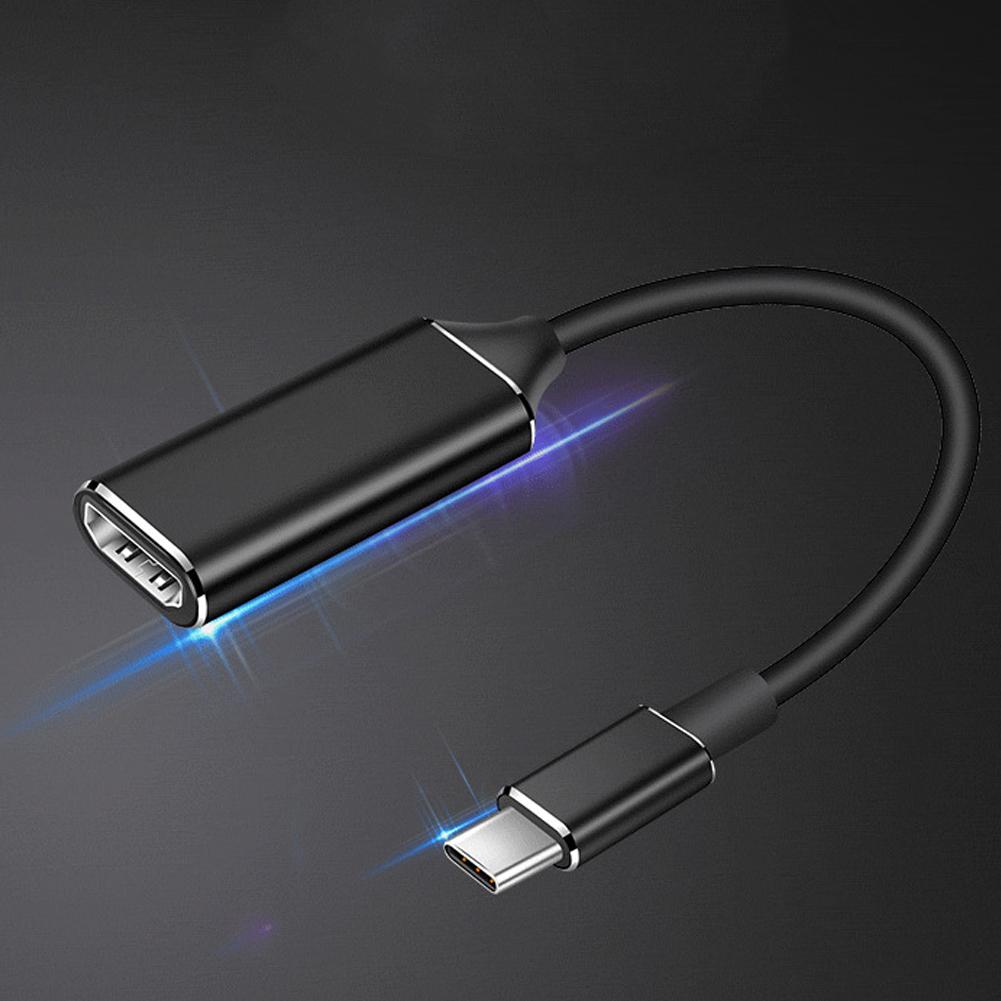USB C Тип C в HDMI Телефон Проекционный экран Высокое разрешение Трансвертер Преобразователь Кабель Линия 4K30Hz
