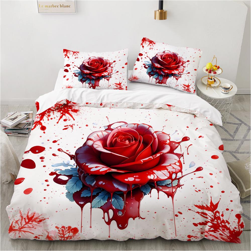 Красочный ретро-принт с 3D-принтом в виде бабочки (комплект из трех частей) односпальная двуспальная кровать пододеяльник наволочка комплект постельного белья