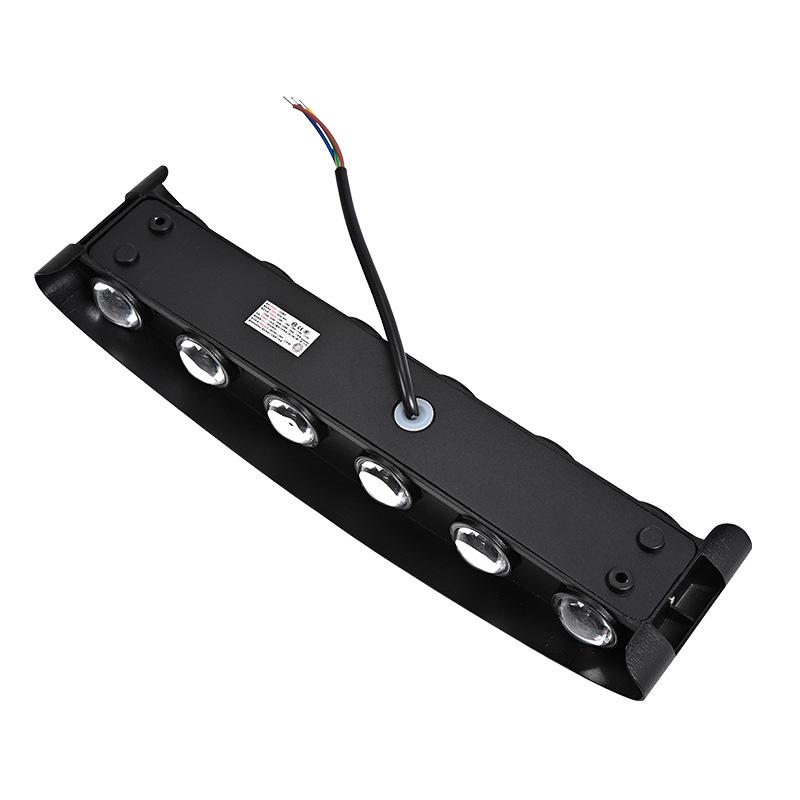 Waterproof LED Outdoor Wall Lamp, Single Head Up/Down Spotlight for Courtyard, Bedroom, Corridor, Hallway