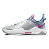 Nike Мужские кроссовки PG 5 Clippers Silver Metallic-Silver Hyper-Royal CW3143-005