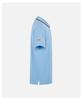 [Collar Stripe Fashion Contrast] Comfortable and Breathable Men's Short sleeved Polo Shirt for Spring and Summer