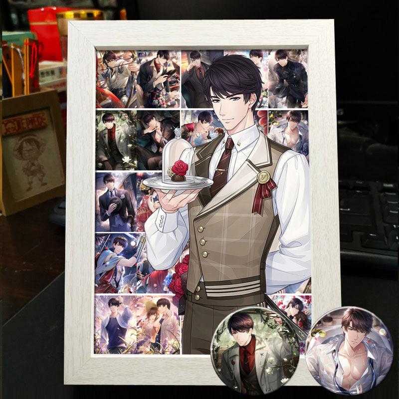 Украшение для фоторамки EVOL×LOVE: Лин Сяо, Ли Цзэянь - Готовая фоторамка Художественная витрина Подарочная витрина