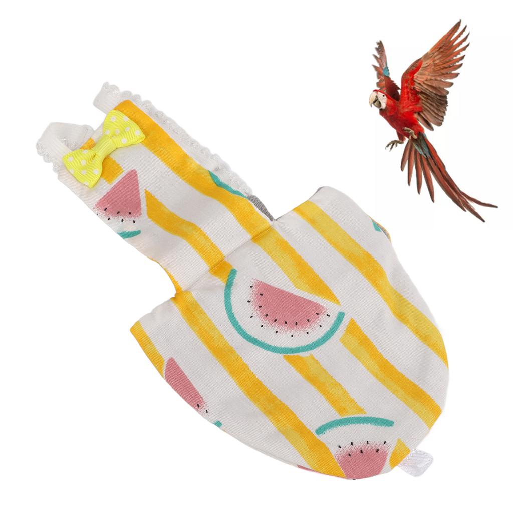 Pet Bird Diapers Washable Reusable Birds Suit Diapers for Pet Birds Parakeet Cockatiel African NaMacaw