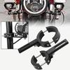 Universal Motorcycle Headlight Mount Brackets Moto Auxiliary Spotlights Holder Fork Clamp Mount Holder Motorbike Accessories