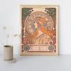 Malowanie Po Numerach Z Ramą Obrazy Do Malowania - Zodiak A.mucha 40X50 Cm