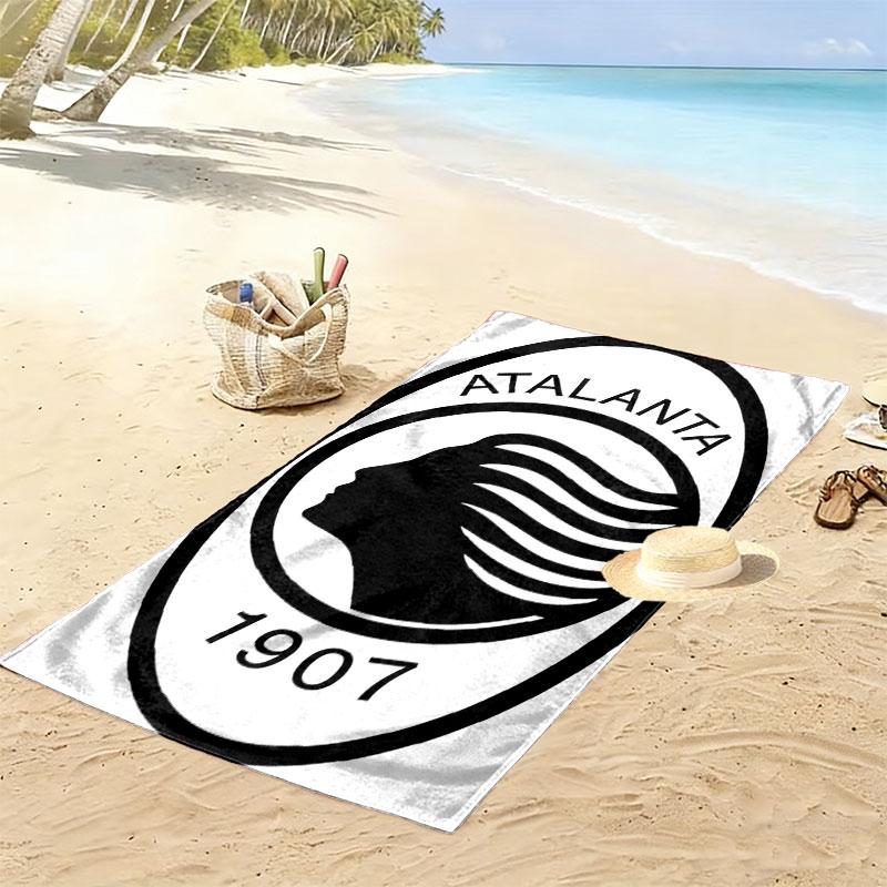Atalanta BC poster Print Beach Towel, Large Soft Quick Dry Towel for Beach Camping Swimming