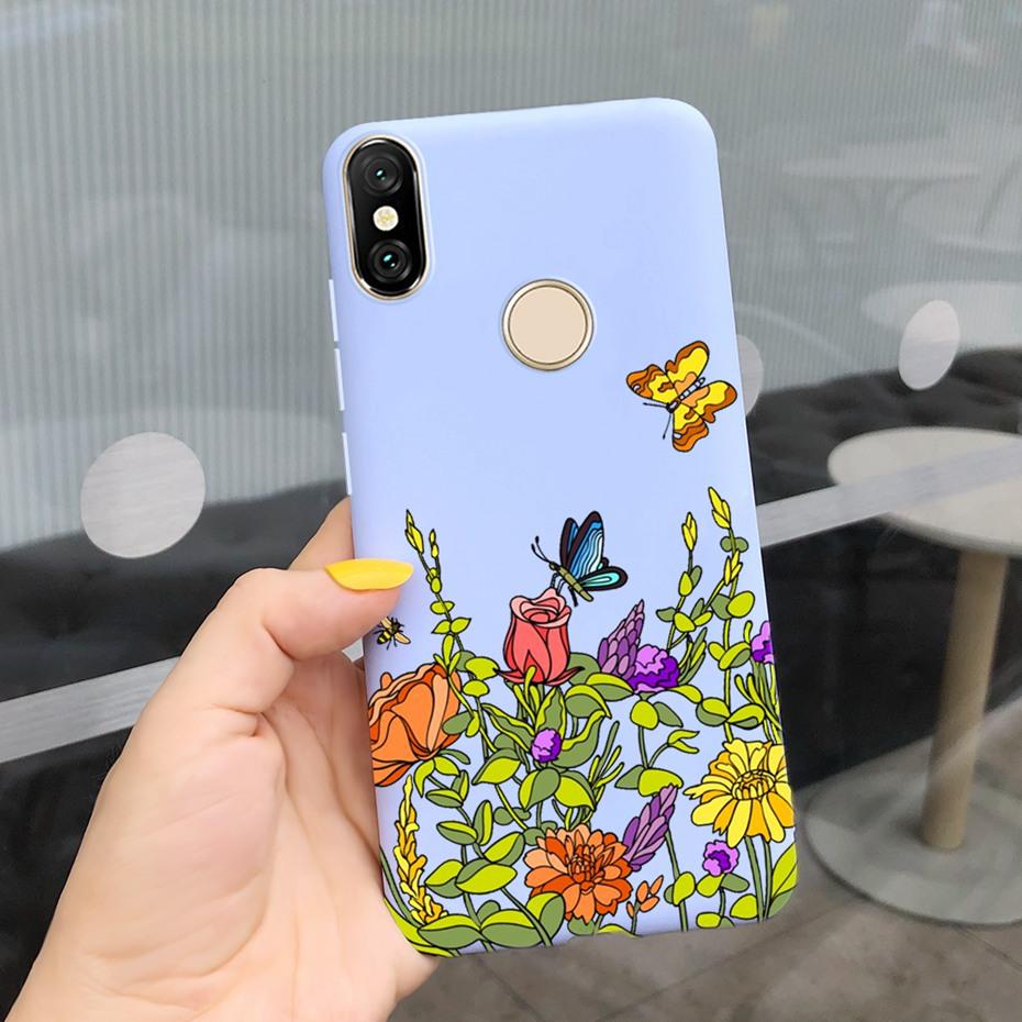 Чехол для телефона Xiaomi Redmi S2 (Редми Y2) Милый Узор Макарон Силиконовый Мягкий Чехол Для RedmiS2 S 2 Y2 Fundas