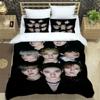 KPOP S-Stray-K-Kids принт Комплекты постельного белья изысканный комплект постельного белья пододеяльник комплект постельного белья роскошный подарок на день рождения