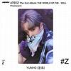 ATEEZ 2-й альбом WORLD EP.FIN WILL. Наклейка для фотокарты Z версия. КПОП К-ПОП