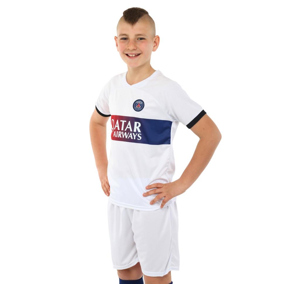 Kid's soccer football uniform jersey and shorts  PSG Paris Saint-Germain CO-6329