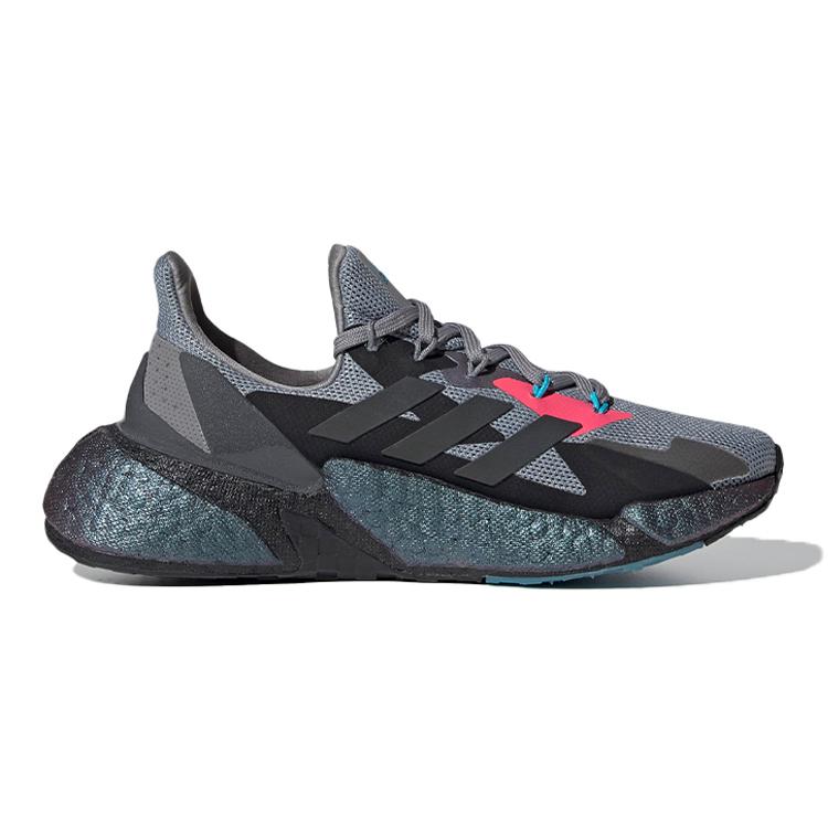 adidas X9000l4 Износостойкие Износостойкие Низкие Беговые Кроссовки Серый Черный Подростки FW9296
