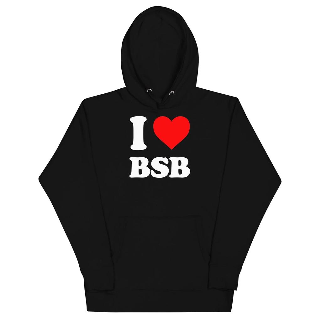 Backstreet Boys - Love BSB hoodie-Casual Pullover Sweatshirt Sweatshirt Black New