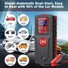 Стартер, пиковый ток 3000 А, 10 000 мАч, автомобильный аккумулятор, стартер до 6,0 л бензина, аккумуляторный блок стартера 12 В, портативный стартер со светодиодной подсветкой