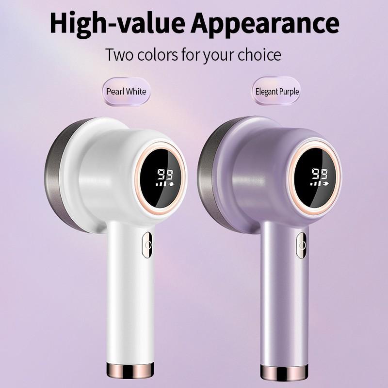 Портативная электрическая бритва для ткани, перезаряжаемое устройство для удаления ворса с 6-лепестковыми лезвиями, удаление флисового пуха, ворса, шариков с вашей одежды, ковров, постельных принадлежностей