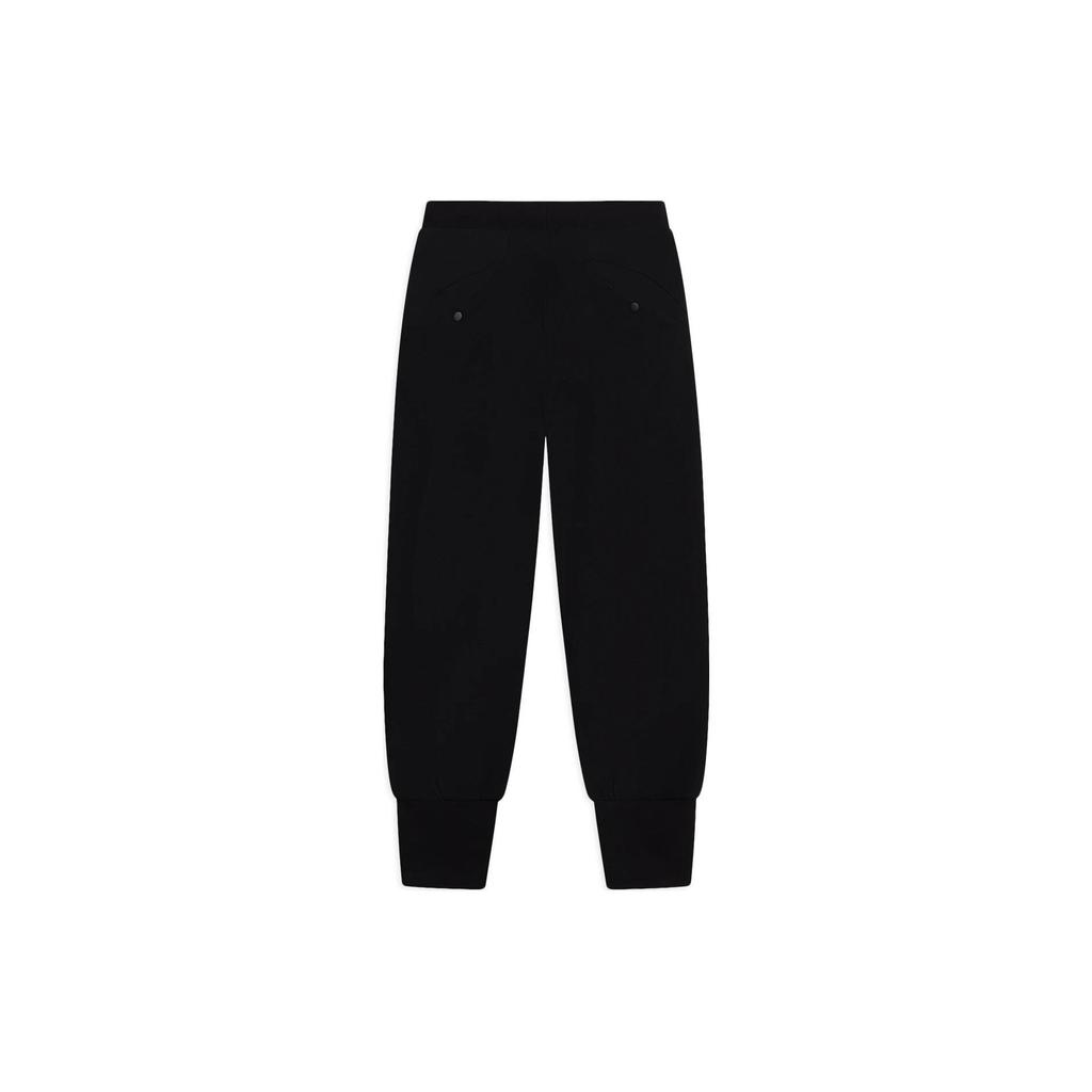 Li-Ning Solid Color Drawstring Loose-Fit Knit Sweatpants Men Bottoms Black AKLSC21-3