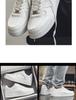 Men's Black Casual and Trendy Air Force Sports Shoes for Autumn and Winter
