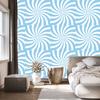 Hippie wallpaper background azure and white, azure background 50x1000