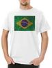 Brazil Flag Vintage Logo Men's T-Shirt Brazil Brazil Banner Flag World Cup