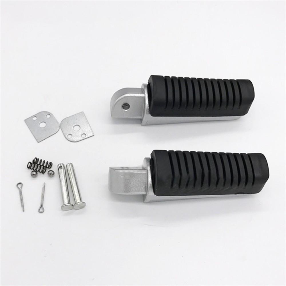 Aluminum Motorcycle Pedals Black Motorbike Foot Pegs Motorcycle Replacement Accessories