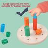 Wooden Early Learning Puzzle Set For Kid Cognitive Development Baby Gift