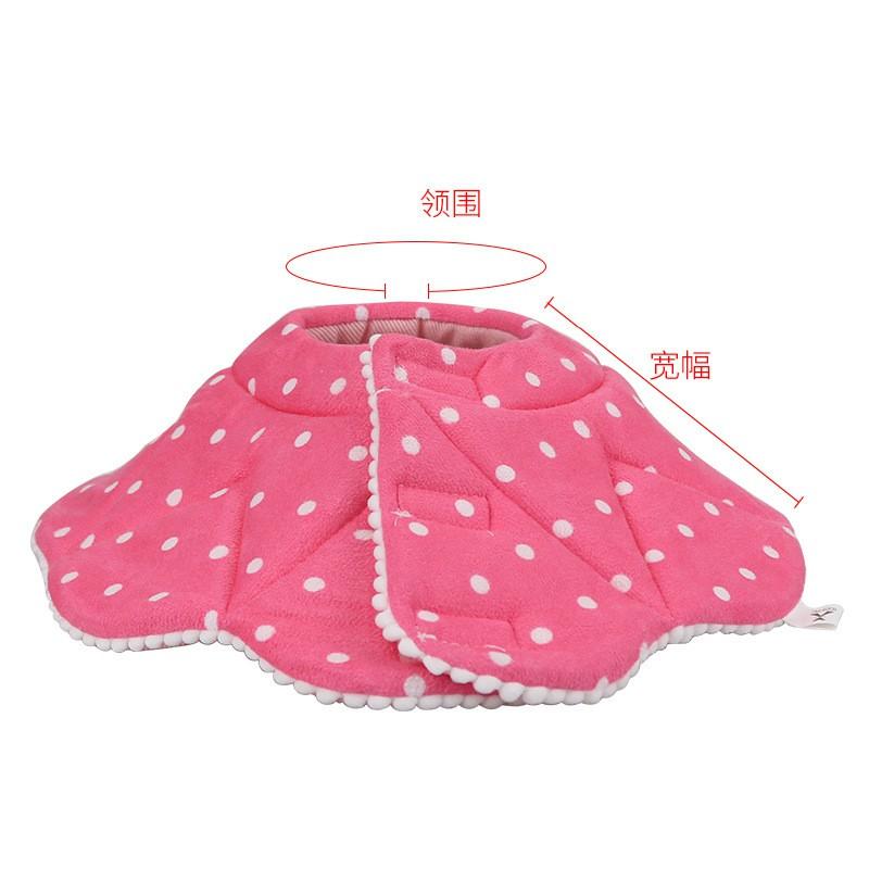 Pet Recovery Collar With Polka Dot Floral Print Soft Protective Cone Dogs Cats Size S M L XL