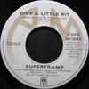 7inch Record SUPERTRAMP - Give A Little Bit AM1938S A&M Records 1977 Canada Rock Used