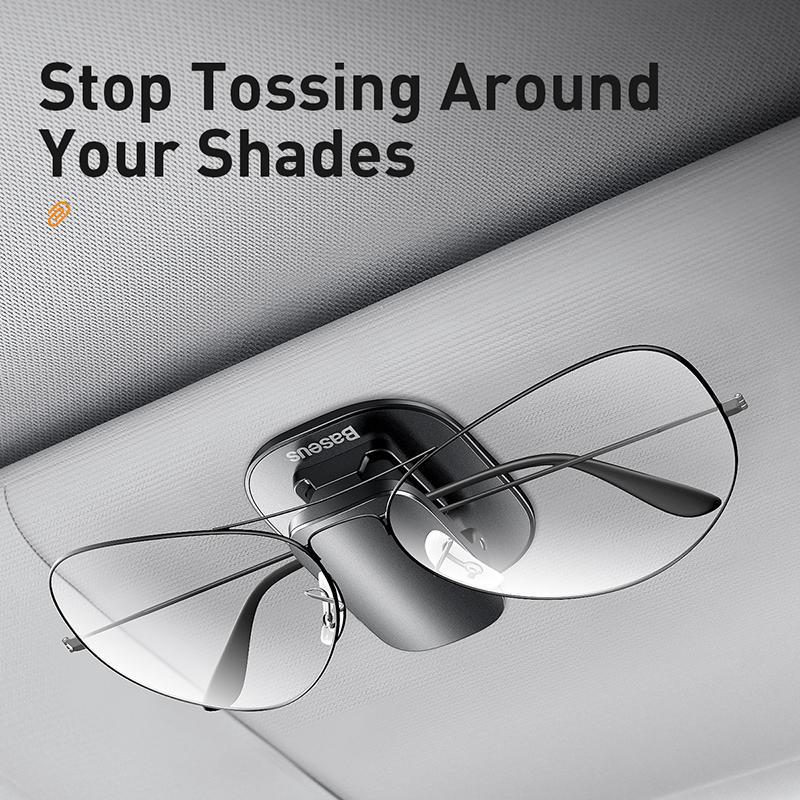 Автомобильный держатель для очков Baseus