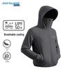 Мужская куртка с капюшоном Jeanswest с защитой от солнца UPF50+