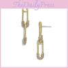 Элегантные серьги-булавки из золотого сплава, уникальные преувеличенные женские украшения