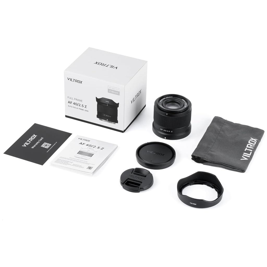 VILTROX 40mm Z Lens for Nikon Z AF Lens with Eye Compact and Compatible with Mirrorless Cameras and Ideal for Street Travel and Eligible for Invoice
