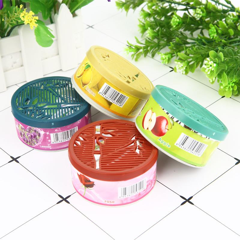 Car Perfume Car Air Freshener Solid Perfume Fragrance Box Deodorant Vanilla Fragrance Interior Accessories