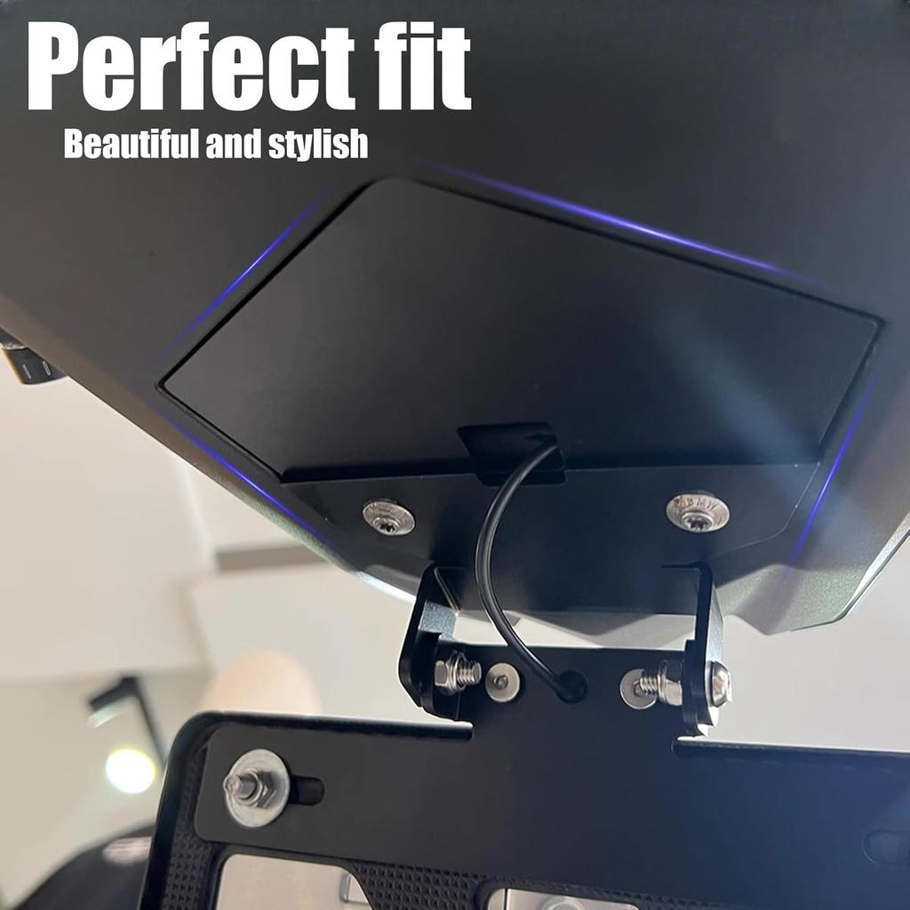 for S1000RR S1000R M1000RR 2025 License Plate Holder Motorcycle Tail Neat Adjustable Short Number s1000rr s1000r m1000rr 2019-2025 Motorcycle