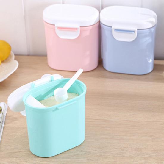 400/800ml Travel Portable Baby Milk Powder Storage Box Leakproof Case Dispenser