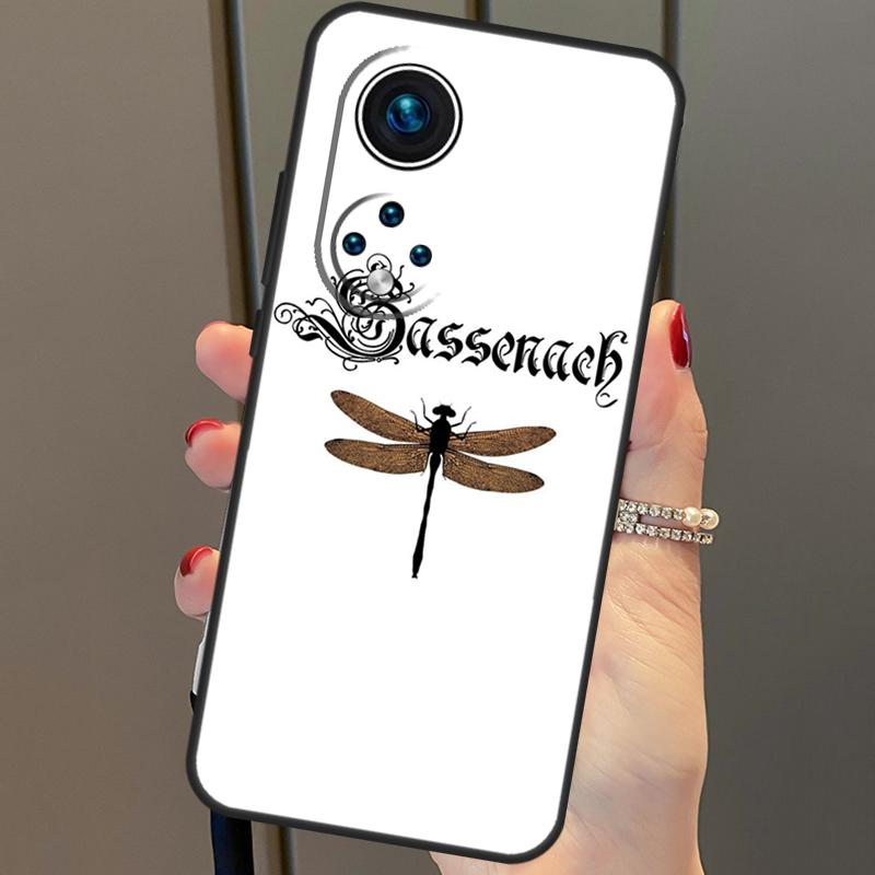 Outlander Sassenach Dragonfly Case For Honor Magic 6 Pro 5 Lite 50 70 90 X6 X7 X8 X9 Honor X6a X7a X8a X9a X8b X9b Cover