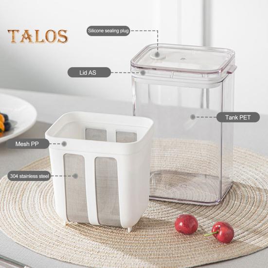 Греческая йогуртница и сито для сыра Фильтр для йогурта без бисфенола А с сеткой из нержавеющей стали 37 унций герметичный набор для самостоятельного приготовления йогурта съемная сетчатая корзина для орехов