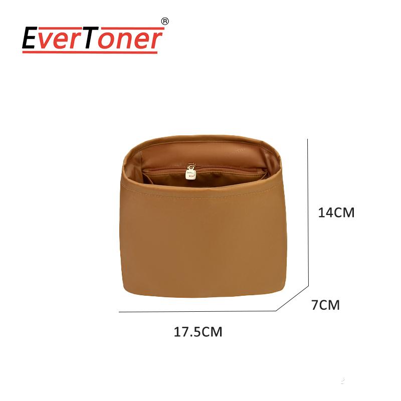 EverToner Structured Nylon Insert Liner for T-Burch Emerson Bag Travel Makeup Storage Bag