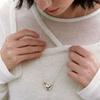 moi moi Love drop necklace (2 type)