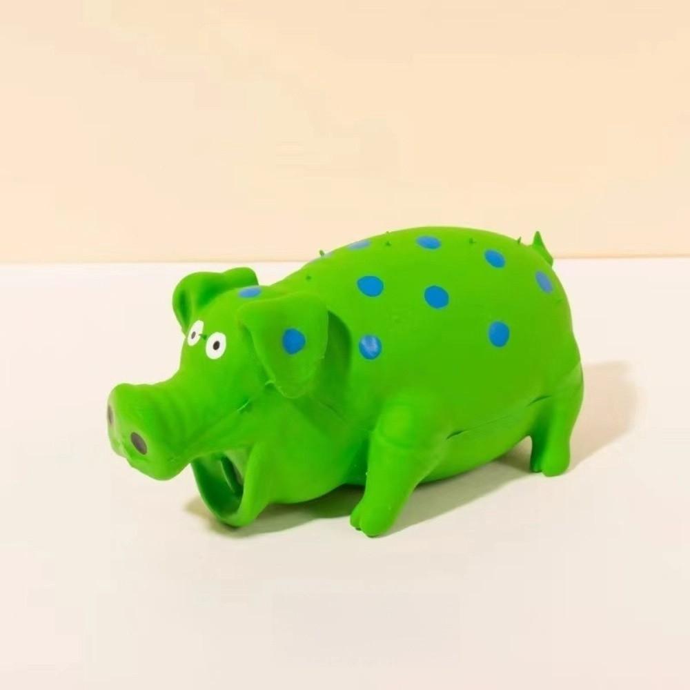 С пищалкой латексные игрушки для жевания собак хрюкающая свинья собаки сжимаемая игрушка собака пищащая игрушка для игры домашних животных