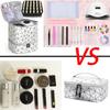 Portable Nail Polish Storage Bag Makeup Cases Organizer Cosmetic Handbag with Handle 1/2 Layers Essential Oil Bag for Travel