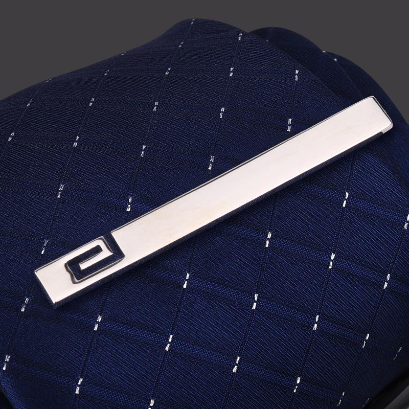 Мужская Золотая Серебряная Зажим для Галстука Деловая Одежда Простые Мужские И Женские Булавки Корейская Версия Зажим для Воротника Безопасности