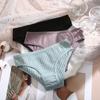 3PCS/Set Panties Cotton Women Underwear Sexy Underpants Comfort Girls Briefs for Female Stripe Cotton Intimates Lingerie