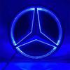 Новый 2025 Для автомобиля Mercedes Benz Передняя решетка Звезда Эмблема Светодиодный подсвечиваемый логотип Белый Синий Красный свет для Mercedes Benz W204 GLK200