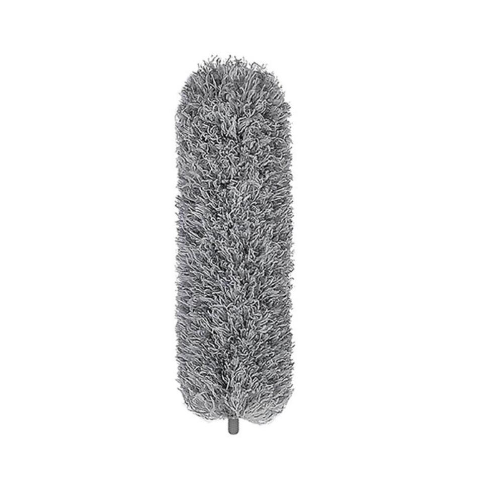 Telescopic Design Chicken Feather Duster Stainless Steel Handle Microfiber Duster  Household Use