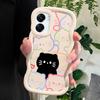 Cartoon Colorful Cats Soft Phone Cover for Samsung Galaxy A52 A73 A12 S24 Ultra 5G S23 S22 S21 S20 FE Wave Edge Shockproof Protective Rubber Case