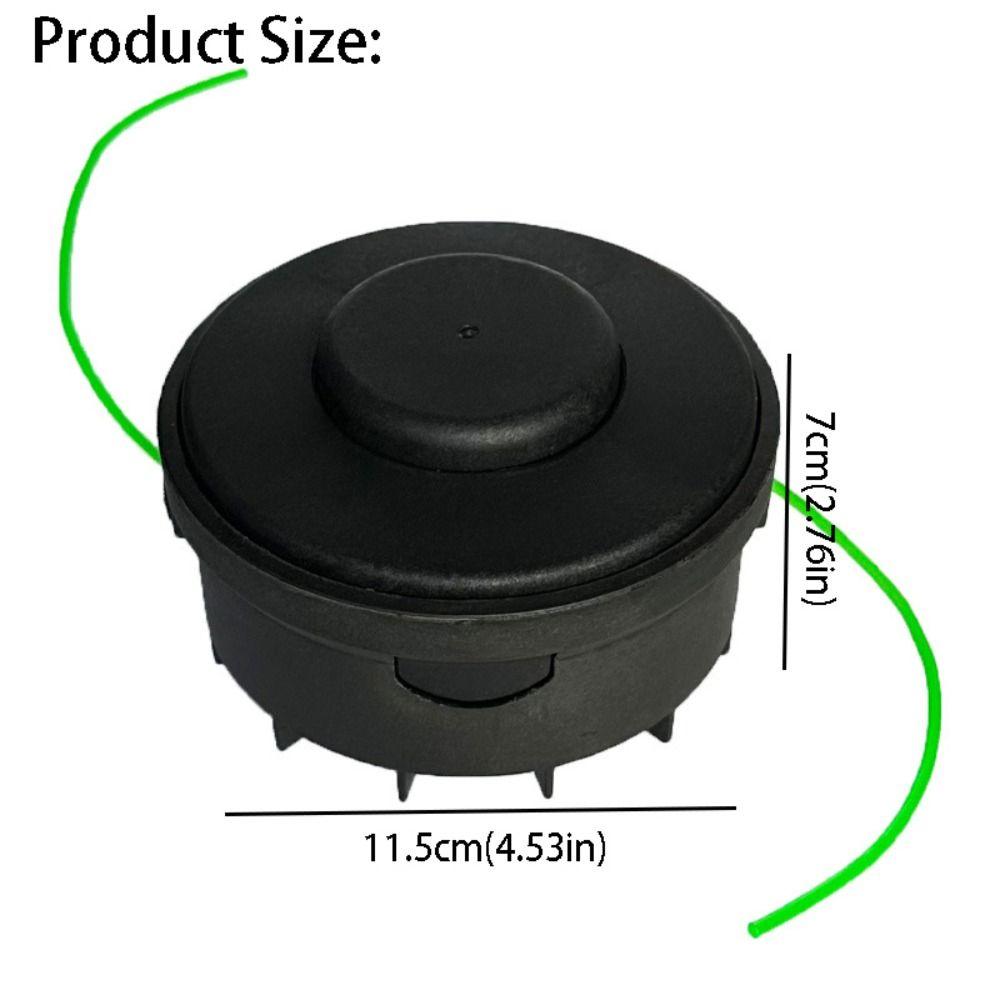Heavy Duty Trimmer Head Nylon/Metal String Trimmer Parts Mower Head Landscaping Conditions