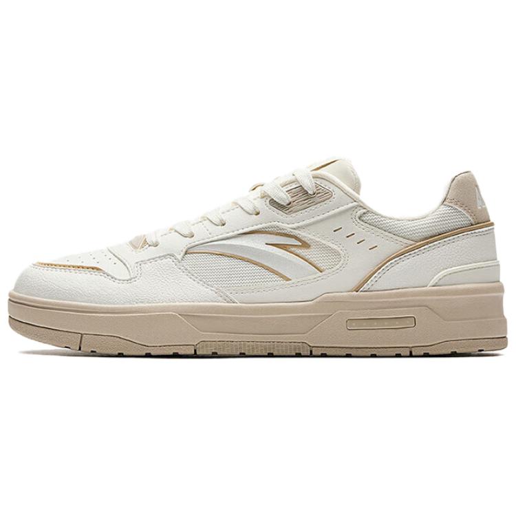 Anta Lieyan 1.0 Men Low Top Skate Shoes White Brown 112528091-5